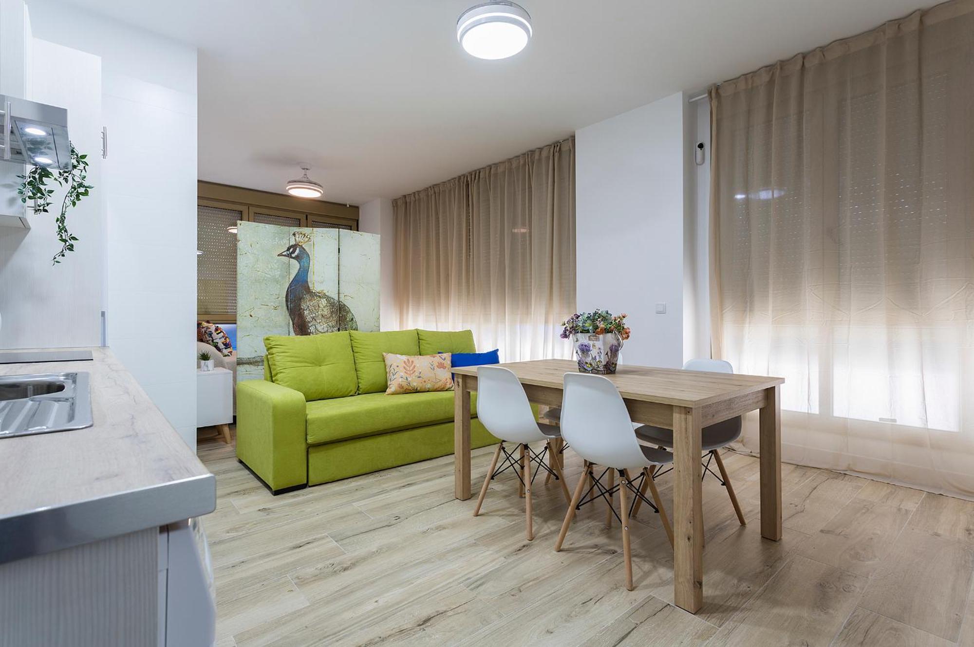 Estudio Moderno Playa Victoria Cadiz Bagian luar foto